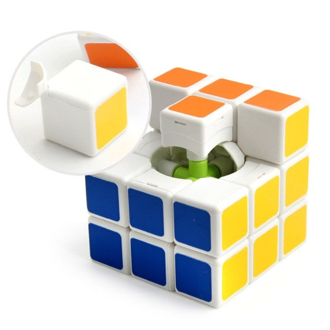 Cubo Mágico Brinquedo Jogo Hobby Anti-estresse Medida 6cmx6cmx6cm